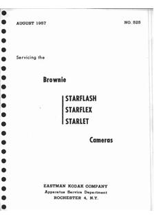 Kodak Brownie Starflash manual. Camera Instructions.